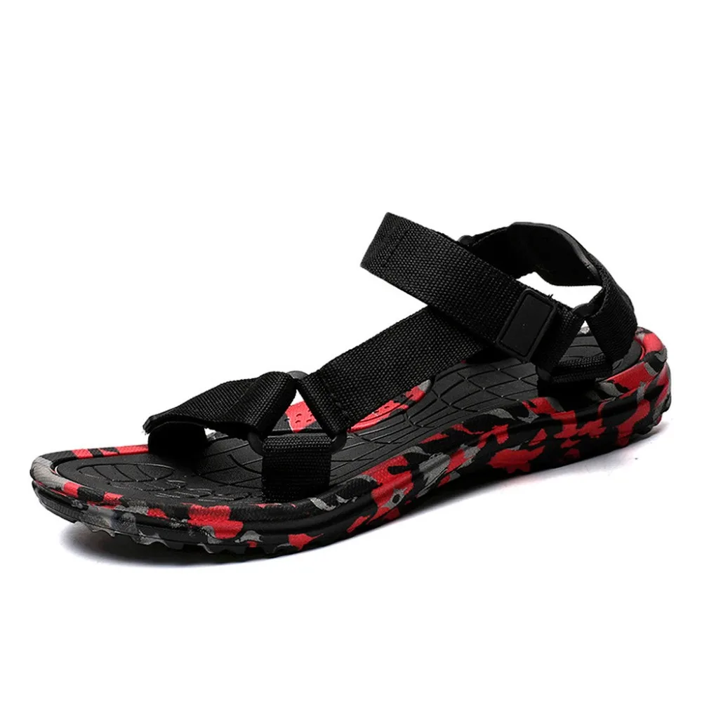 Sandals Men Shoes Leisure Mens Sandals Summer Shoes Flats Camouflage Open Toe Non-Slip Flip Flops Beach Shoes zapatos de hombre (27)