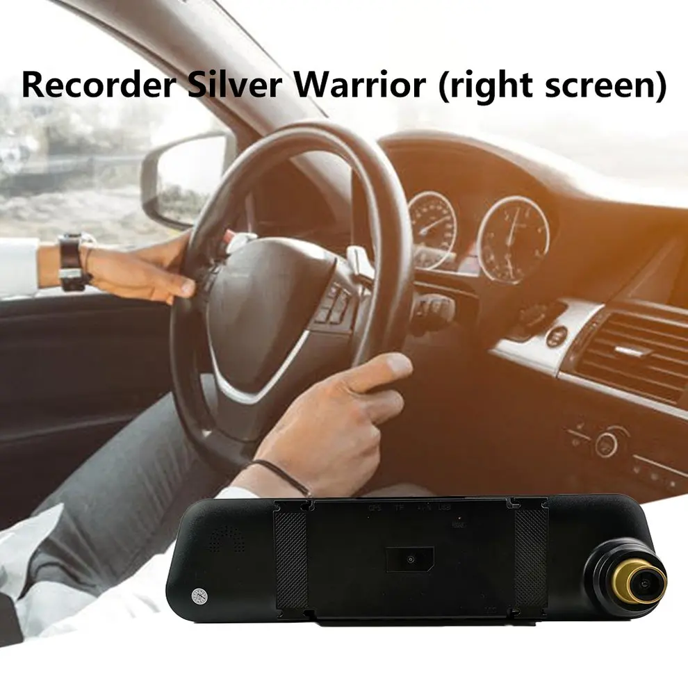 Car DVR Video Recorder Dash Cam Rearview Mirror Car Camera Waterproof Rear View Camera G-Sensor