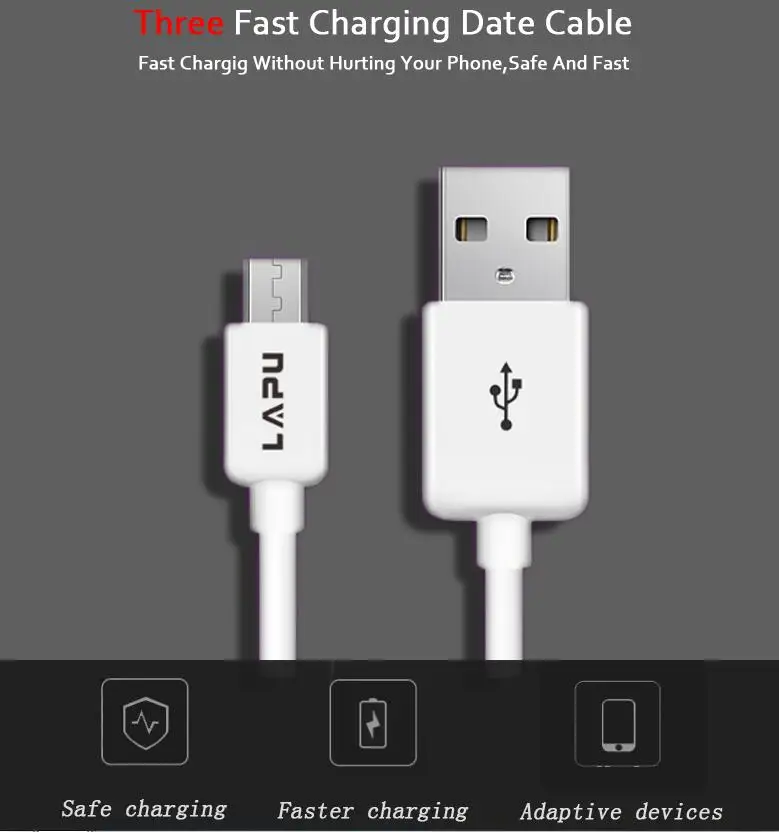 100 шт. микро USB кабель для быстрой зарядки мобильного телефона зарядный 1 м дата