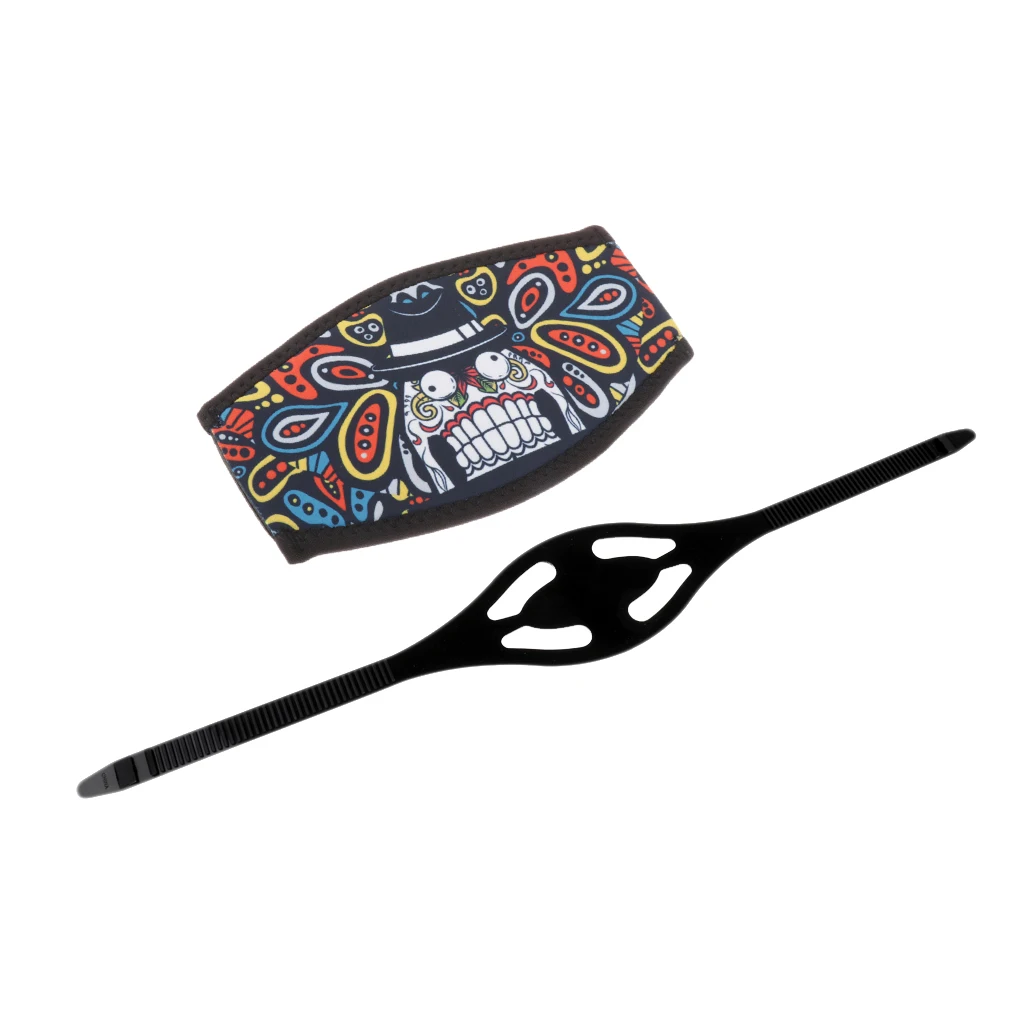 Diving Mask Strap Cover Wrapper Neoprene Swimming Goggles Hair Wrap Protector Straps for Water Sports