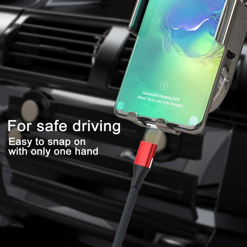Магнитный кабель CANDYEIC 2 м USB Type C для Xiaomi Redmi K30 Pro K20 Note8 Note7 Note 7S 8 8A магнитный C|magnetic usb