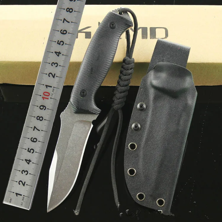 Взрывные модели продаются прямой нож с фиксированным лезвием D2 58HRC G10Handle Открытый Кемпинг Охота выживания карманный военный EDC инструменты K