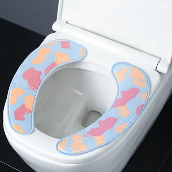 

Winter Thickening Lint Closestool Pad Household Toilet Paste Type Closestool Subsidies Can Wash Thickening Keep Warm Sit Then