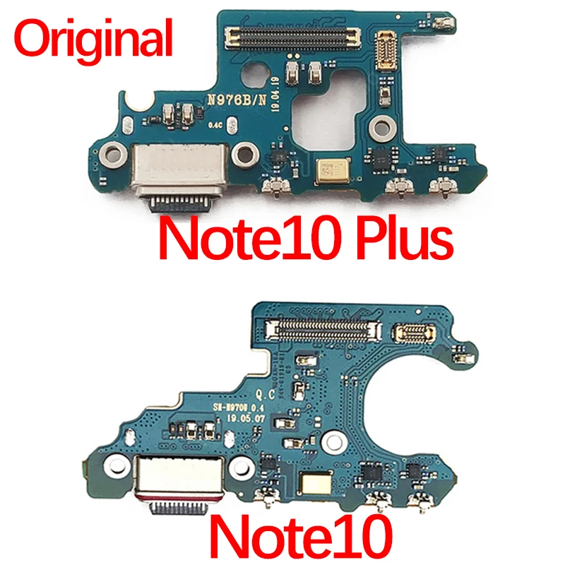 Оригинальная зарядная плата с USB-портом для Samsung Galaxy Note 10 Note10 Plus USB-порт зарядки
