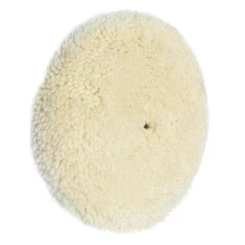 

7" 180mm Round Soft Wool Clean Polishing Buffing Bonnet Pad Buffer Polished Wheel Car Accessories Cleaner