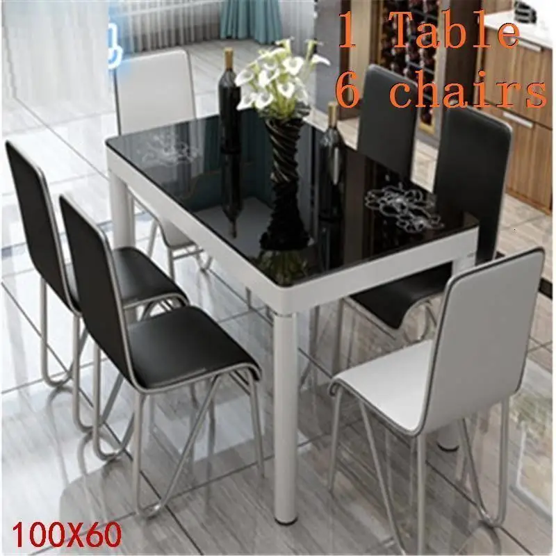 Mueble Tafel Pliante Yemek Masasi Meja Makan Dinning Set De Salle A Manger Moderne Bureau Desk Mesa Comedor Dining Room Table - Цвет: Version D