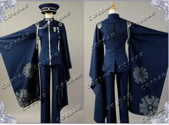 

Free Shipping Senbonzakura Vocaloid Kagamine LEN Cosplay Costume Cosplay Kimono Army Uniform Cloth For Men Women Halloween