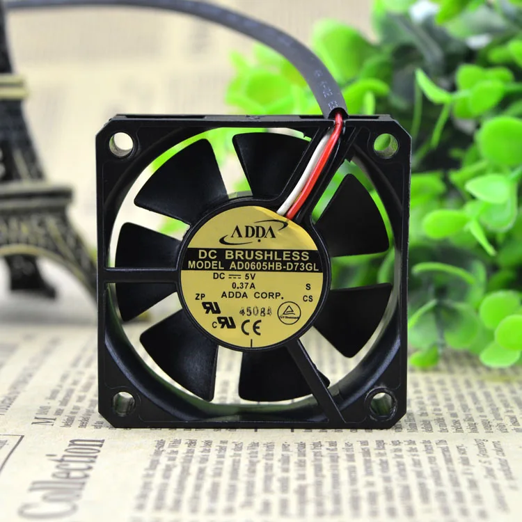6015 DC5V 0.37A AD0605HB-D73GL 6 см защиты электродвигателя Вентилятор охлаждения