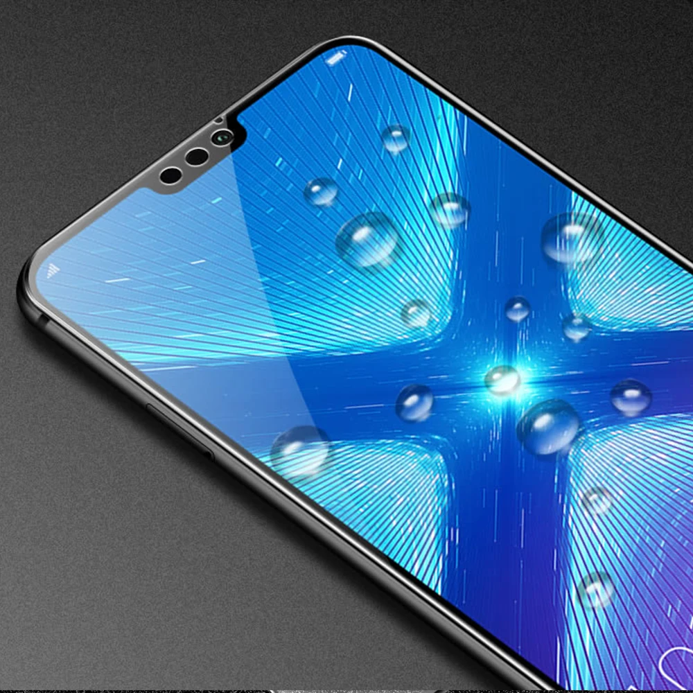 Для Honor 8X8 X Max, закаленное стекло на весь экран, Защитное стекло для huawei Honor 8C 8 C, Защитное стекло для экрана