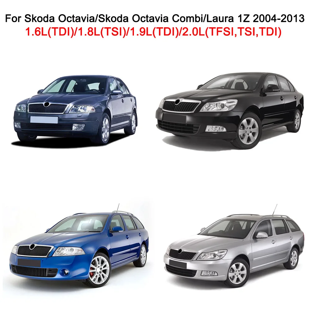 Автомобильный воздушный фильтр двигателя для Skoda Octavia Laura 1Z 2004 2005 2006 2007 2008 2009 2010 2011 2012 2013 1K0129620D комплект аксессуаров