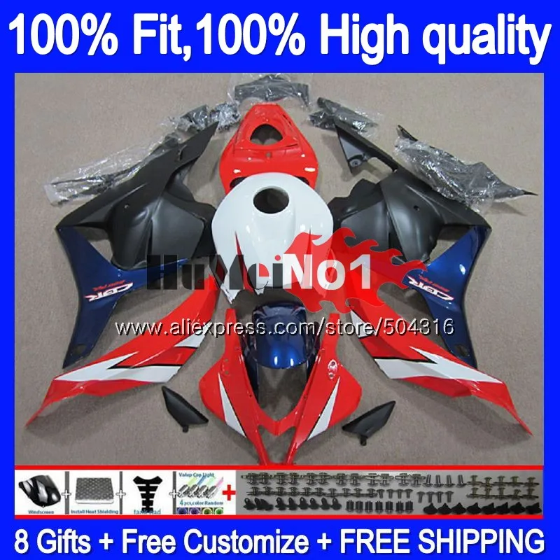Литья под давлением для HONDA CBR600RR CBR 600 RR CC 600RR 600CC 44MC. 114 CBR600 RR 2009 2010 2011 2012 F5 09, 10, 11, 12, черный, красный обтекатель