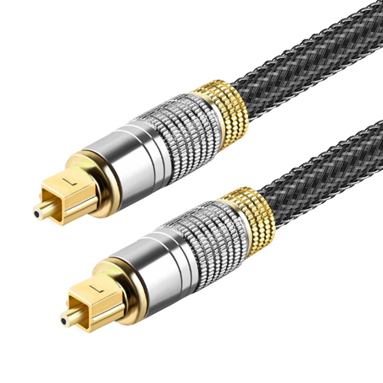 Cable de Audio óptico Digital Toslink, Cable Coaxial SPDIF de 1m y 3m