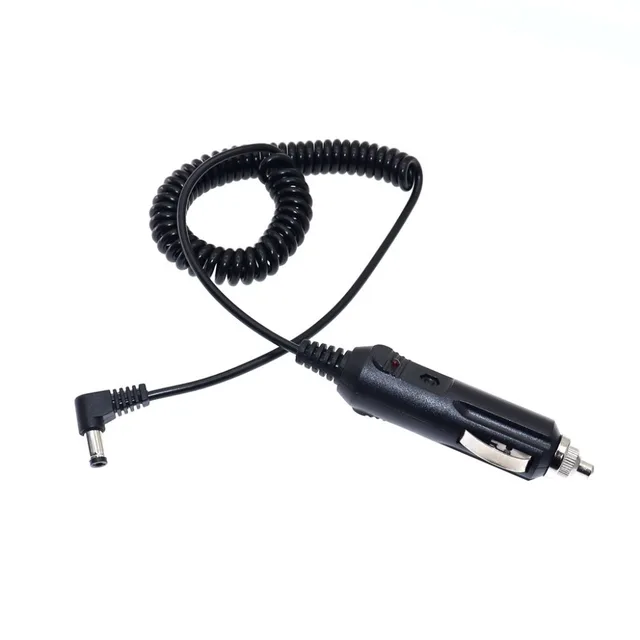 New 12V 5A DC Car Cigarette Lighter Charger With Fuse, Universal Power  Adapter DC Plug 5.5x2.1mm Cable 1.2m - AliExpress