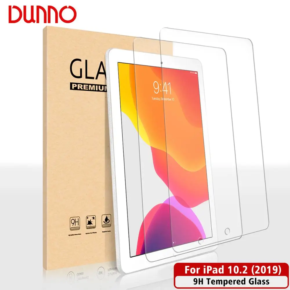 

2PCS Tempered Glass Protective Film For iPad 10.2 Screen Protector Glass Apple iPad 7th Generation Screen Film Aipad Protection