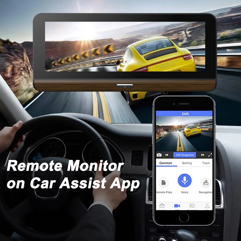 WHEXUNE 4G Автомобильный видеорегистратор Камера ADAS 7,8" Android 5,1 gps навигатор 1080P регистратор видео видеорегистратор с двумя камерами s morror