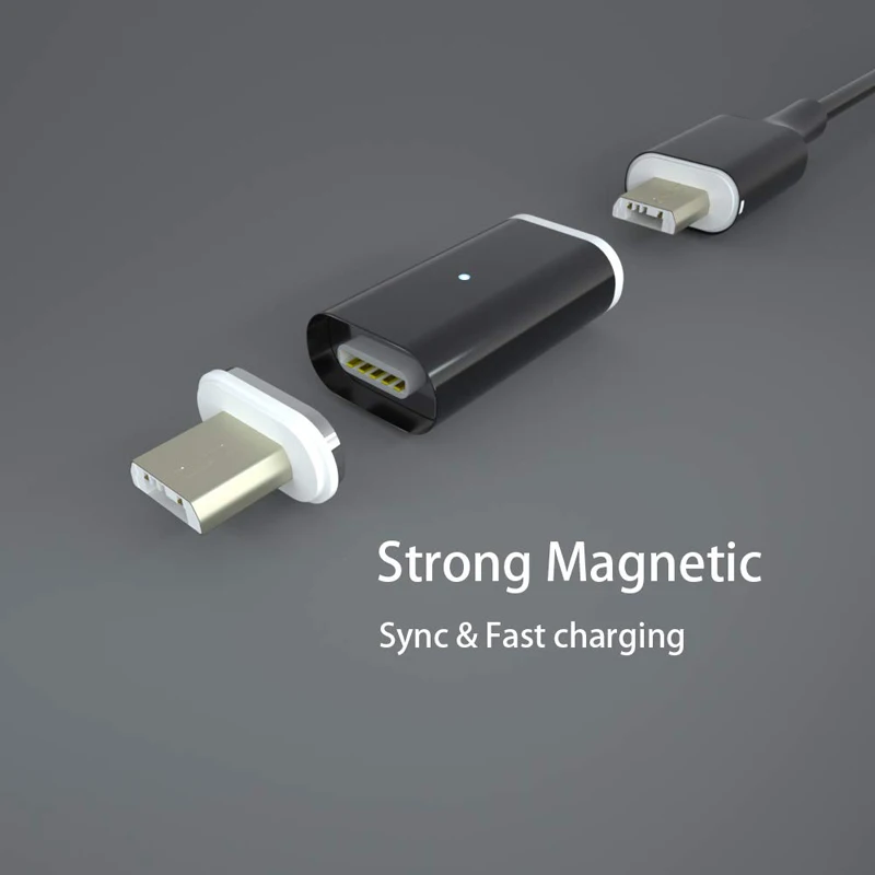 Magnetic Adapter for Samsung Galaxy S24 Ultra Oppo K12x Nokia 220 4G Motorola Edge () Sharp Aquos sense7 itel P55 Charger