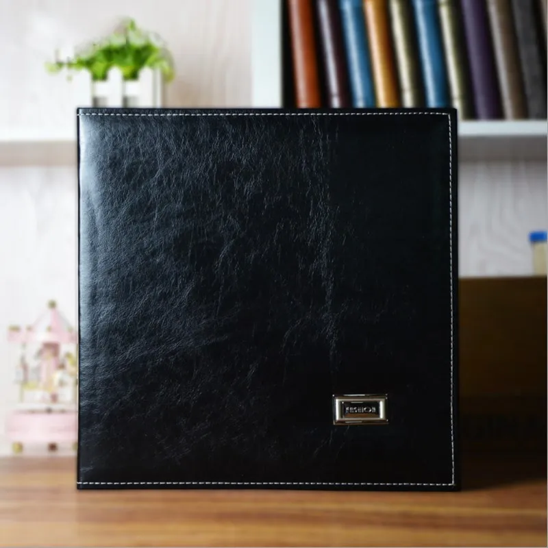 

High-grade PU Leather Self-adhesive DIY Photo Album Gift Box Retro Album Creative Phase This Graduation Photo Album