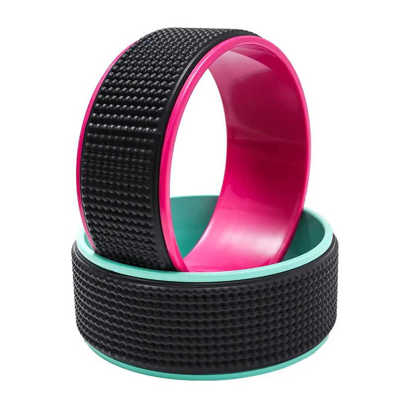 

Massage Point Yoga Wheel PP Roller Relaxing Muscle after Bending Useful Product Pilates Roller Yoga Wheel