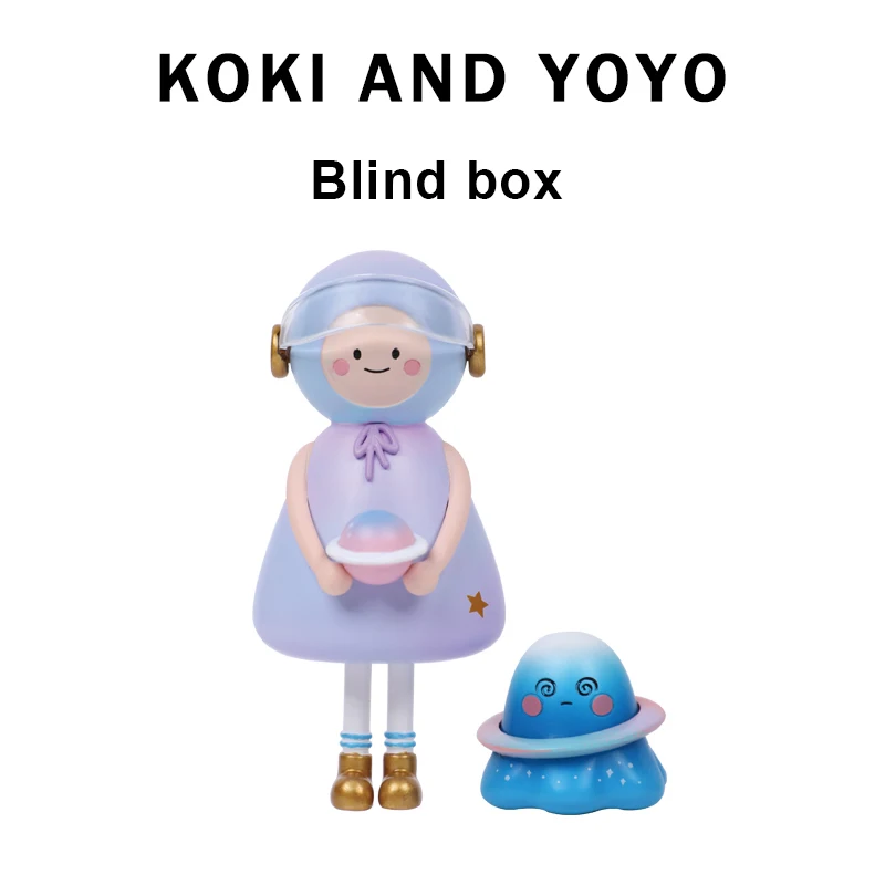 KOKI and YOYO маленький плащ Призрак Кукла глухая коробка украшение автомобиля куклы