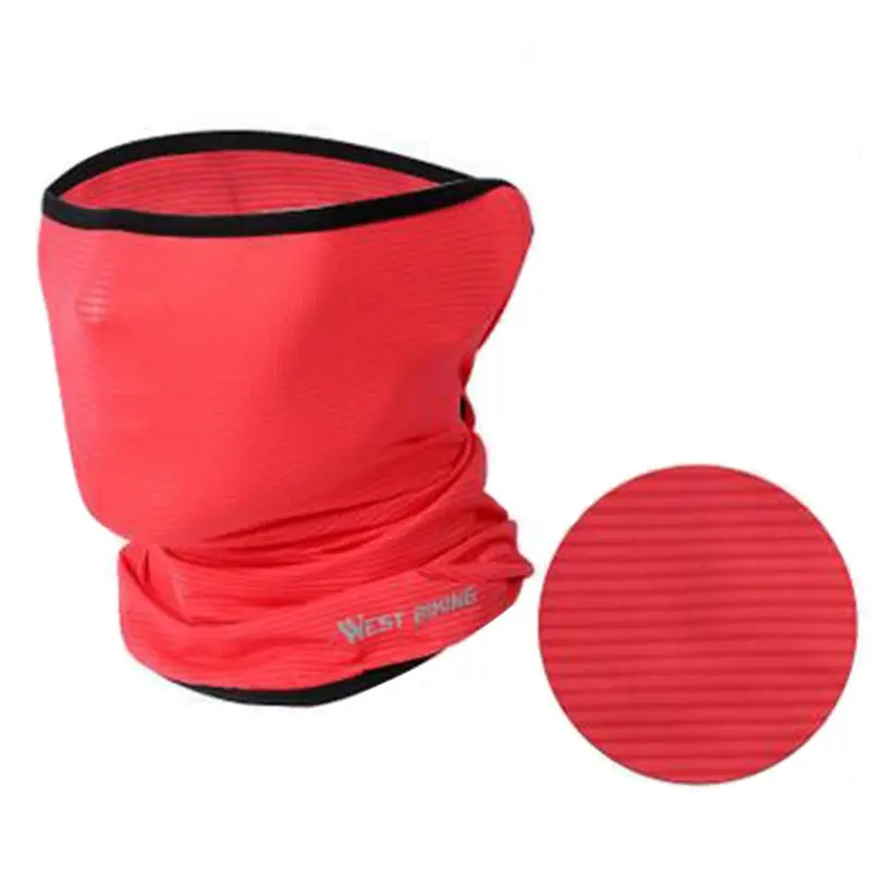 Striped red Распродажа, бандана для скалолазания, мужская маска на половину лица, впитывает пот, дышащий Шарф для шеи, для бега, велоспорта, для улицы, тонкий шарф - Цвет: Striped red