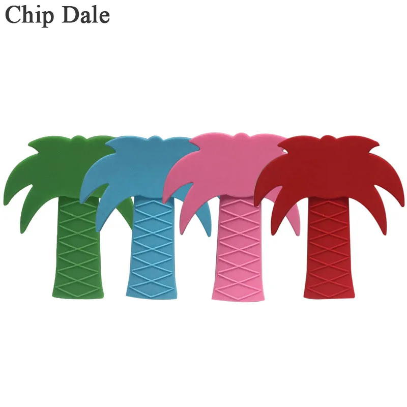 

Chip Dale 1pcs Tree Shaped Silicone Teethers Baby Teether Pendant Silicone Chew Charms Baby Teething Gift Toddler Toys