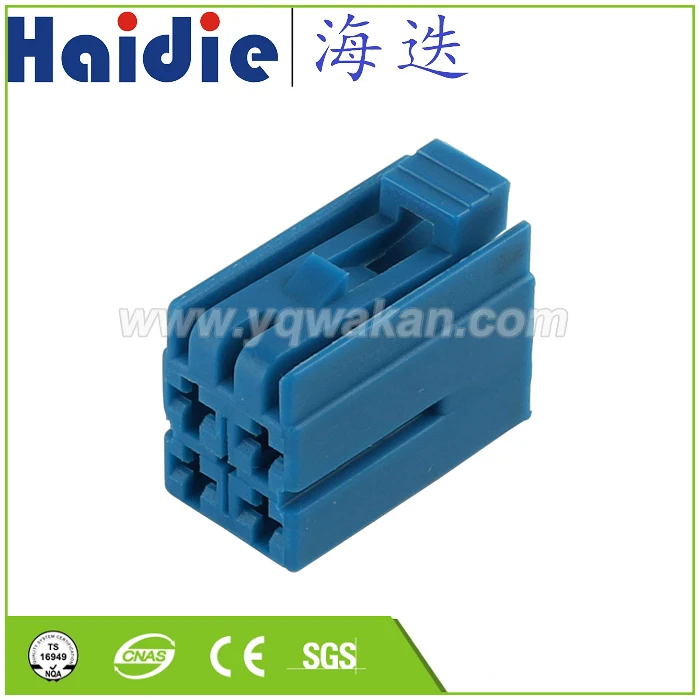 

Free shipping 5sets 4pin female auto electric housing plug plastic wiring cable unsealed connector HD043Y-3.5-21