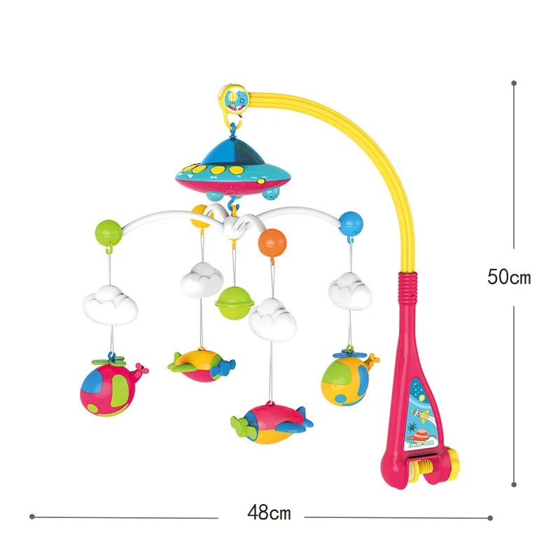 

Infants Star Projection Bed Bell Rotating Music Box Rattle Pacify Toy Hot Sales Toy