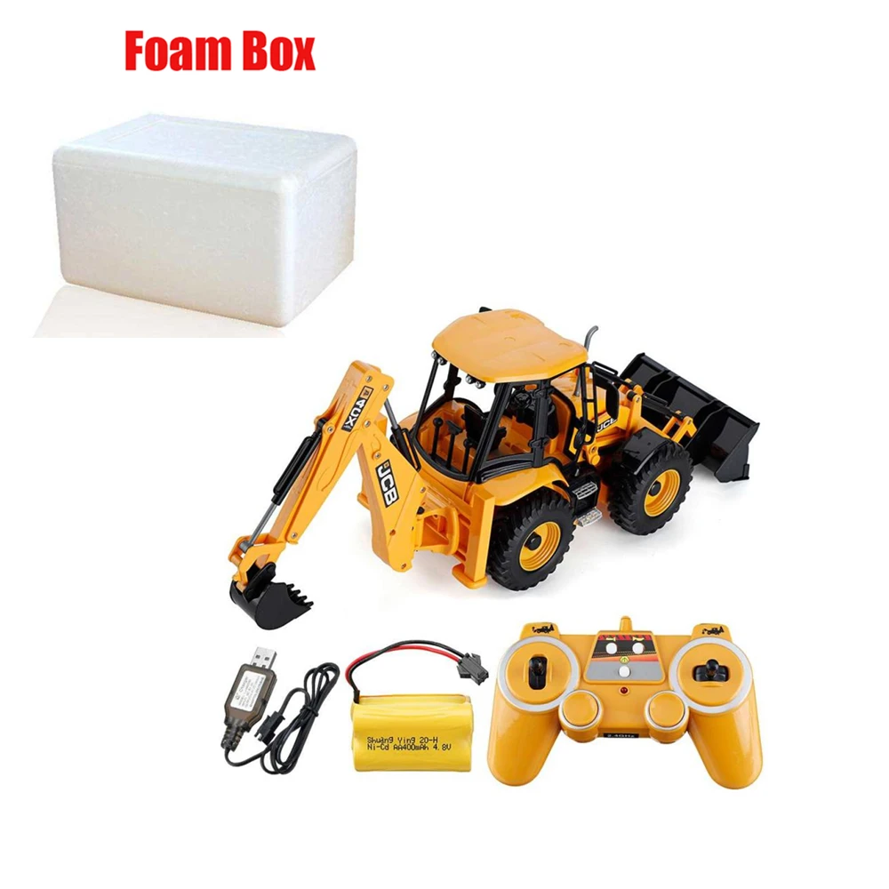 RC Camion Grue Jcb Enfant Jouet Excavatrice Grand Radio