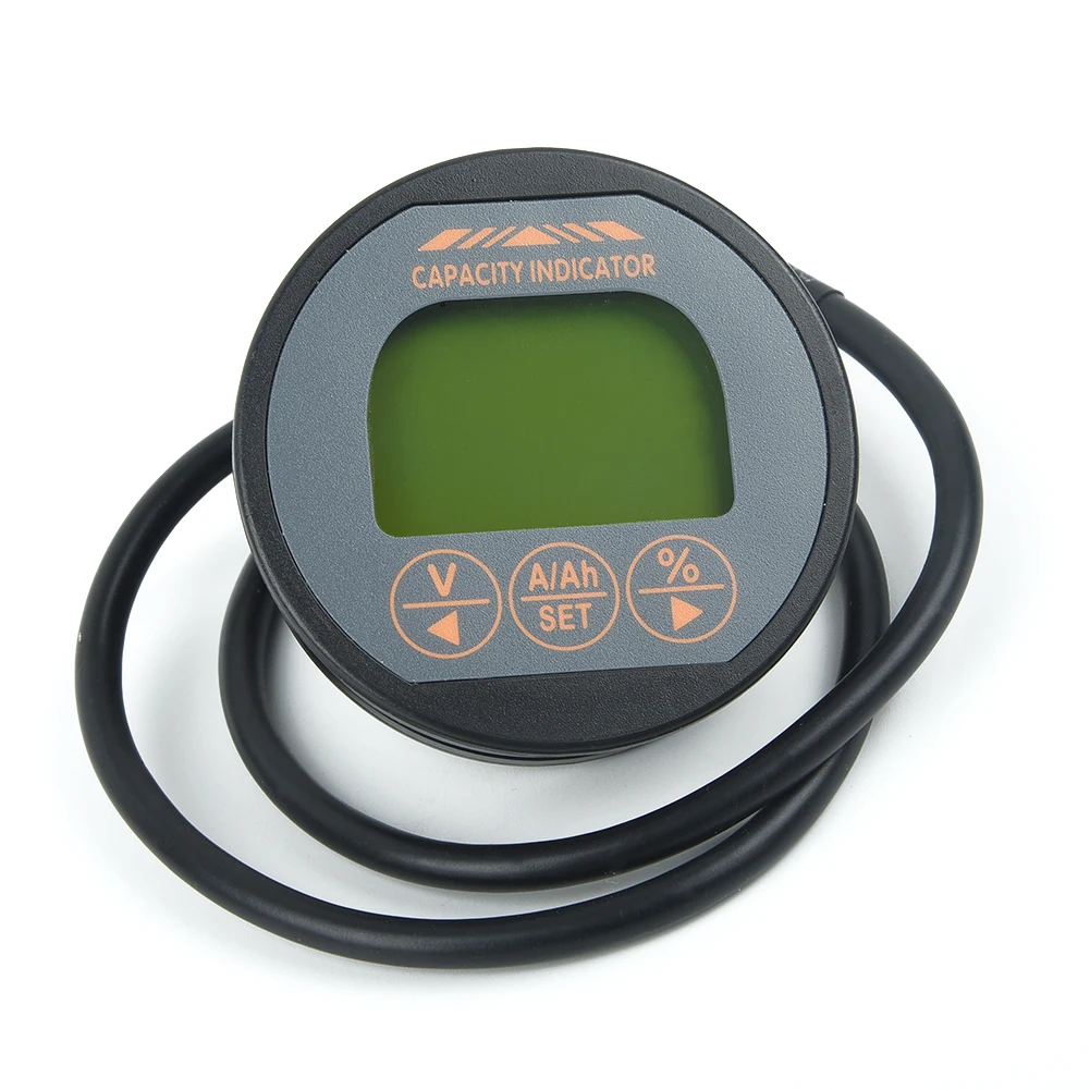 Монитор аккумулятора DC 0-80V0-350A SOC AH вольт ампер тестер емкости Вольтметр Амперметр