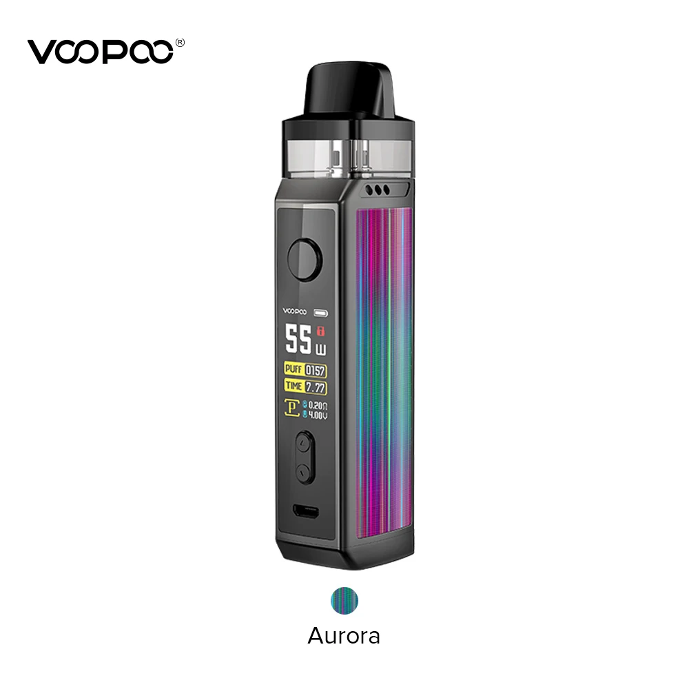 VOOPOO VINCI X комплект 70 Вт с 5,5 мл картриджем PnP VM1 VM4 катушка электронная сигарета Vape fit 18650 батарея испаритель - Цвет: Aurora