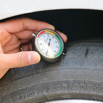 

Portable Tire Pattern Depth Ruler Pointer Type Tire Depth Measuring Depth Ruler To Accurate Detect Tire Tread Depth And Wear