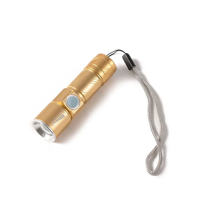 Мини USB светодиодный светильник фонарь уличный походный светильник перезаряжаемый водонепроницаемый масштабируемый светильник 3 режима удобный светильник-вспышка