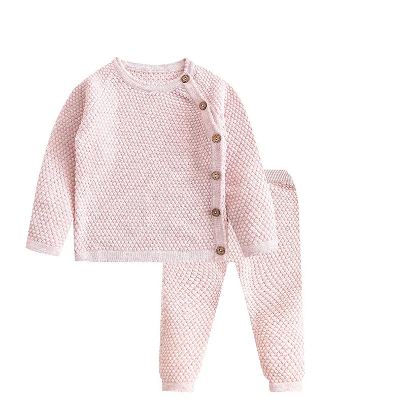 Baby Boy Girl Clothes Christmas Winter Autumn Newborn Baby Girl Clothing Tops + Pant Outfits Baby Knit Sweater Baby Pajamas Sets