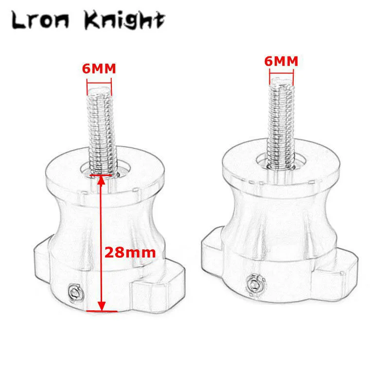 For YAMAHA MT-03 MT-25 MT03 MT25 MT 03 MT 25 Motorcycle CNC Frame Stands M6 Screws sliders Swingarm Spools Slider 6MM