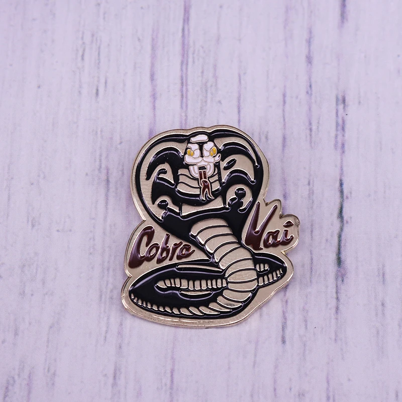 

The Karate Kid Johnny Lawrence Symbol Cobra Kai Logo Enamel Pin