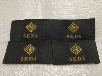 

1000pcs/lot custom woven label / clothes labels / Label for clothing / customized own logo tags