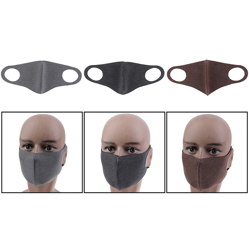 Новая моющаяся маска для ушей, 3D, ледяной шелк, хлопок, для велоспорта, защита от пыли, фильтр для рта, маска для лица, респиратор для ухода