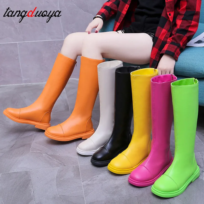 

over the knee boots High Boots Women Soft Leather Knee Boots Comfortable Warm Fur Women Long Boots Shoes autumn boots women 2019