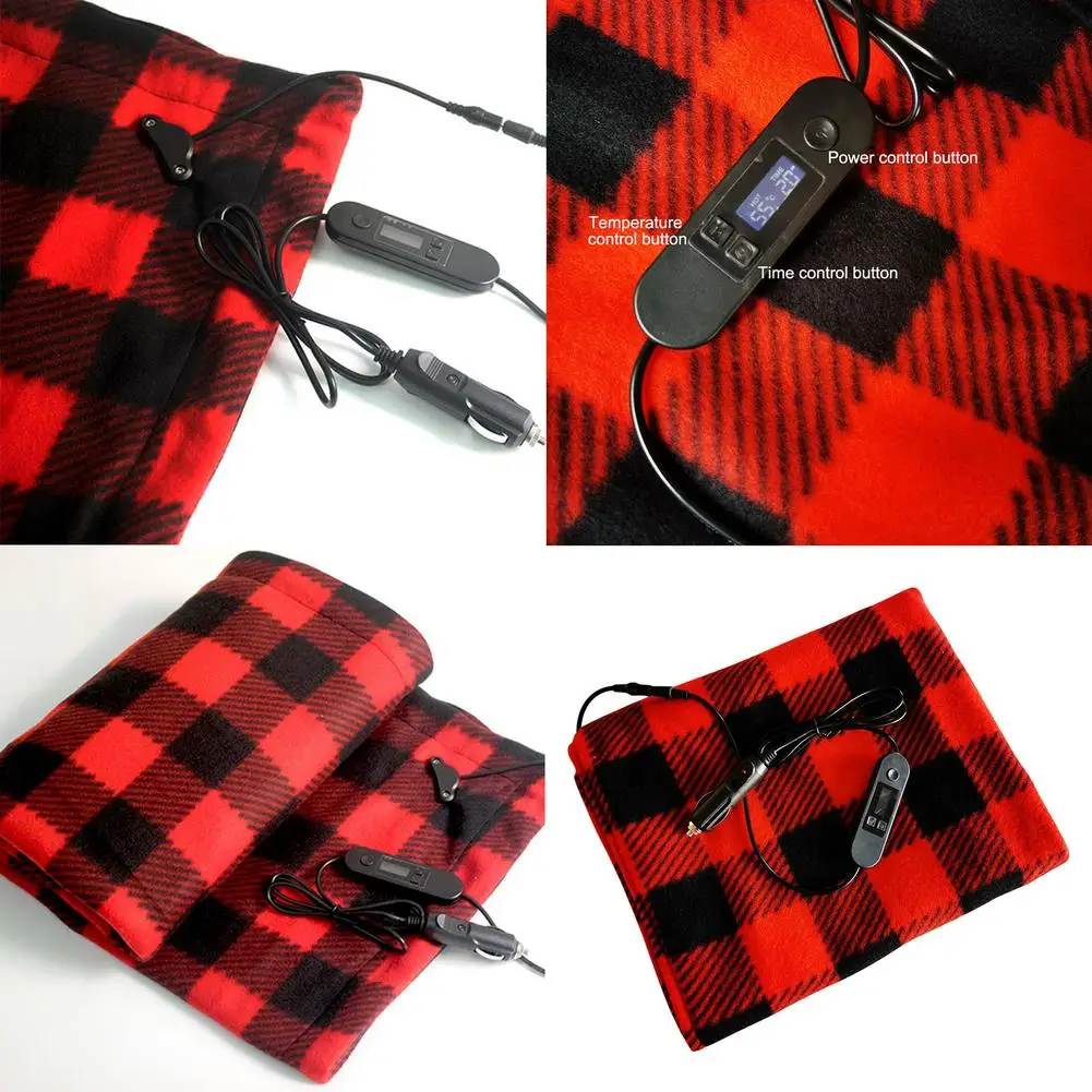 Car Heated Blanket 12V For RV SUV Truck