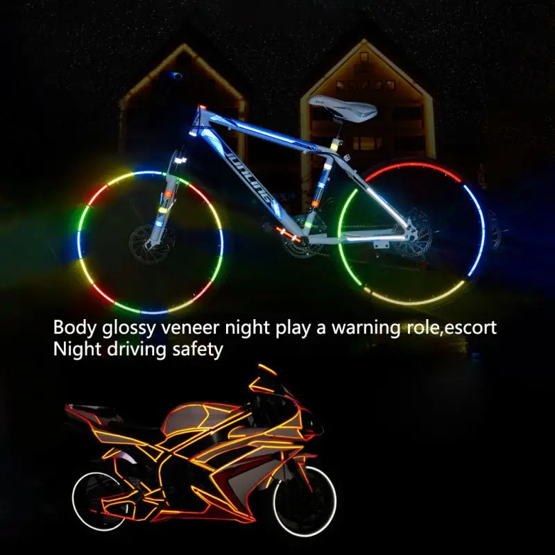 

Universal High-quality Bicycle Bike Car Motorcycle Reflective Stickers Night Riding Safety Tape