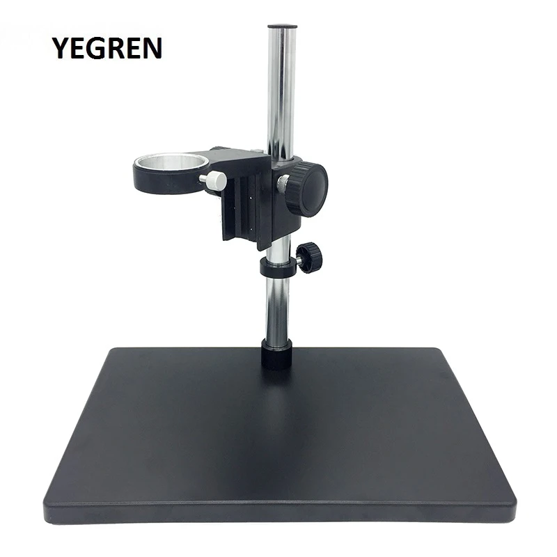 Big Size Heavy Duty Adjustable Boom Large Stereo Arm Table Stand 50 mm Ring Holder For Lab Monocular Industry Video Microscope