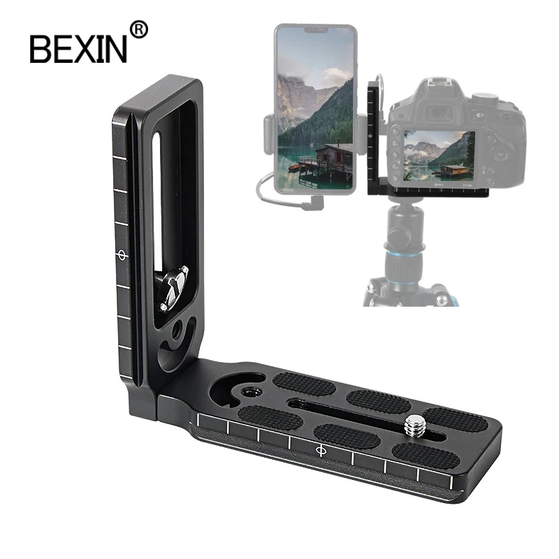 

Universal camera l bracket plate quick release plate L shape plate dslr mount adapter holder for CamFi controller arca camera