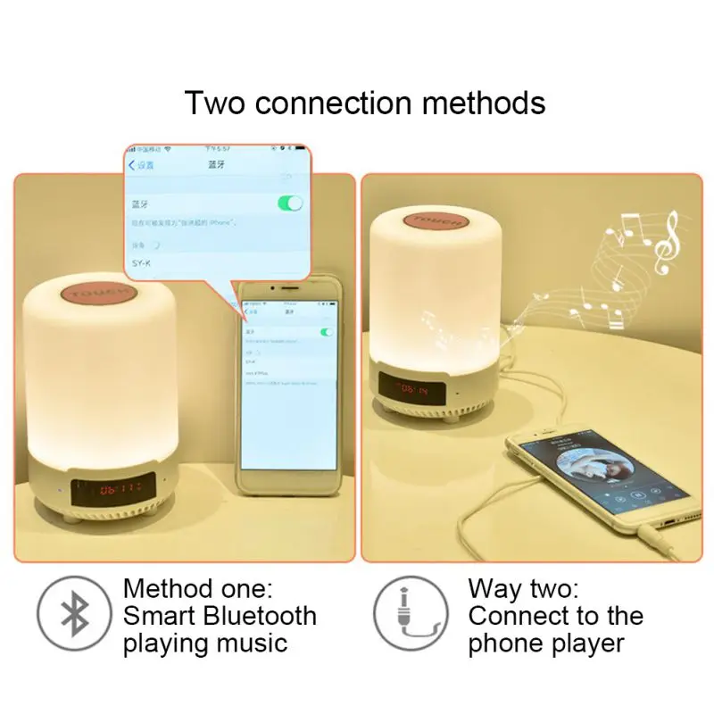 Ночной светильник Bluetooth спикеркарта памяти#10