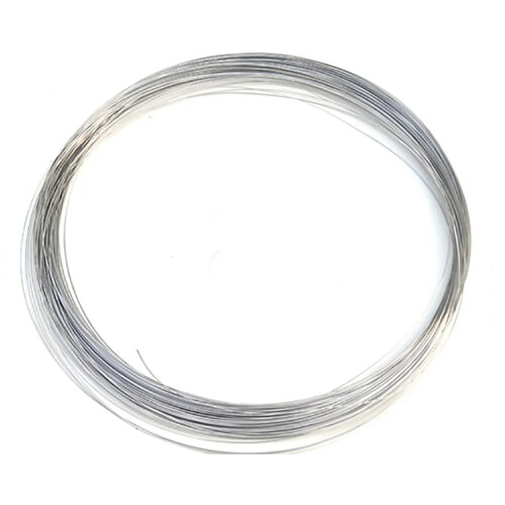 Cuerda de acero inoxidable 0,2, 1 metro/5 metros, 304mm-3mm, cable duro brillante único, varias longitudes