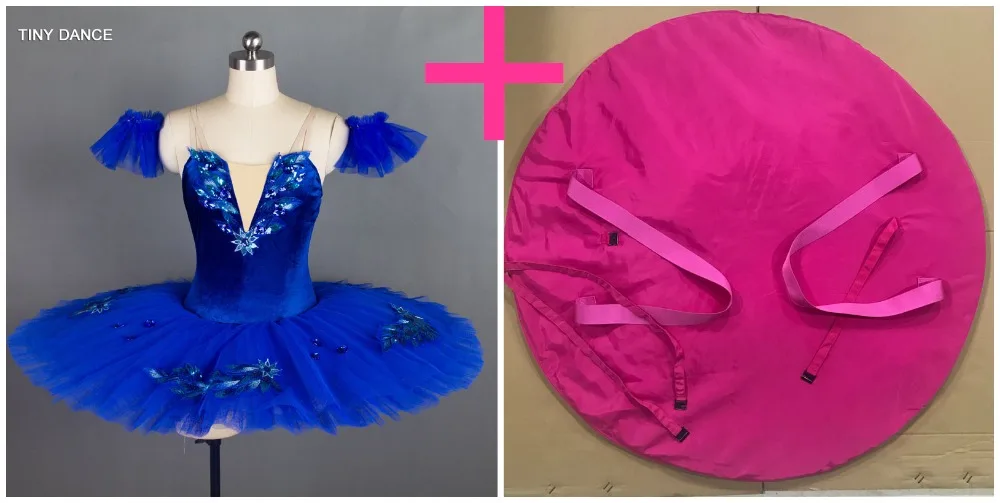 7 слоев жесткого тюля Королевский синий классический балетный костюм блинное платье-пачка профессиональные Балетные костюмы-пачки BLL027