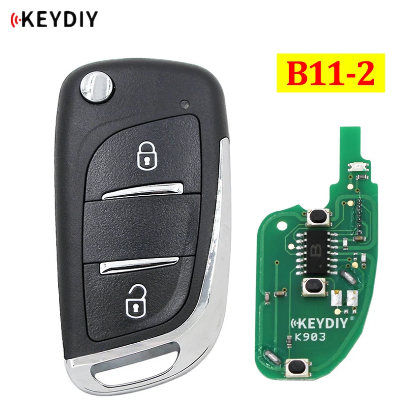 KEYDIY B серии B11-2 2 кнопки Универсальный KD пульт дистанционного управления для KD200 KD900 KD900+ URG200 KD-X2 мини KD DS стиль