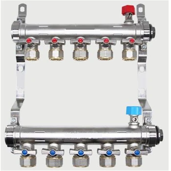 

Floor Heating Manifold Floor Heating Pipe Geothermal Pipe Water Collector Copper Forging Thickening