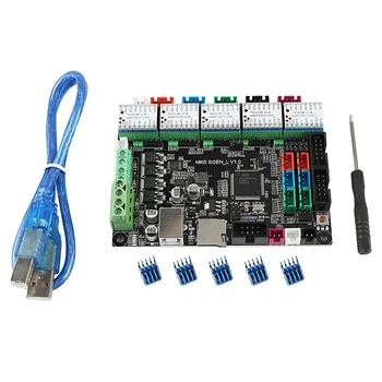 

3D Printer Main Control Board MKS SGen-L with TMC2130 x 5 Stepper Motor Driver Kit