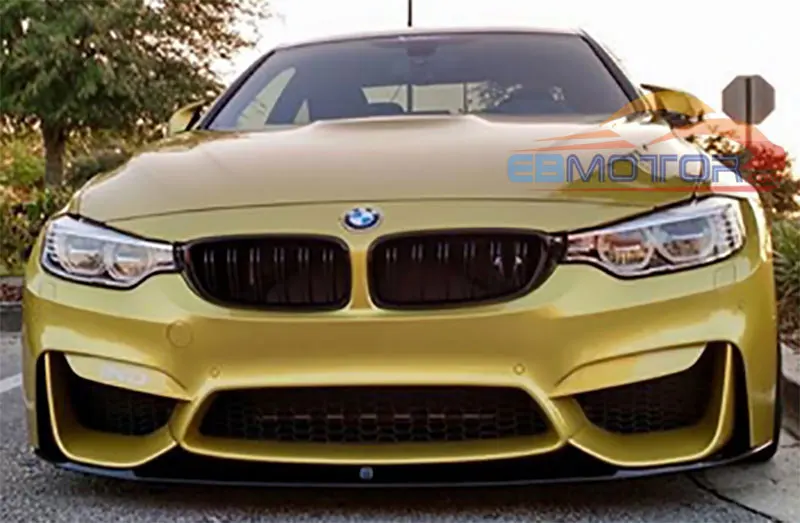 Неокрашенный M P Stye передний спойлер для F80 F82 F83 M3 M4 бампер 2014UP B227F