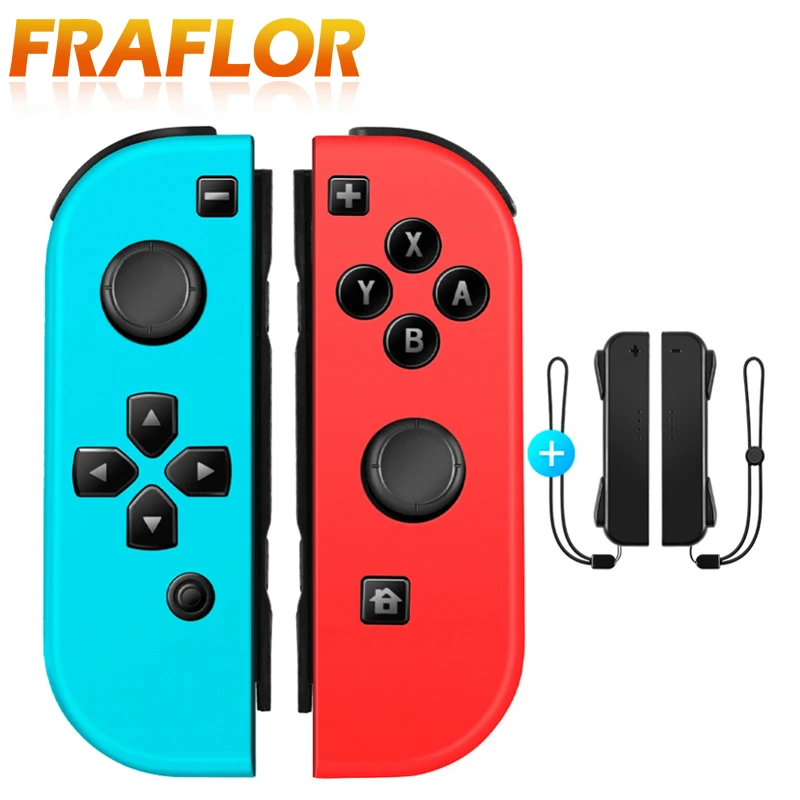 Беспроводной игровой контроллер Bluetooth L/R Joy-Con Joypad Джойстик Геймпад+ Ручка Рукоятка ремешок на запястье для Nod NS switch консоль